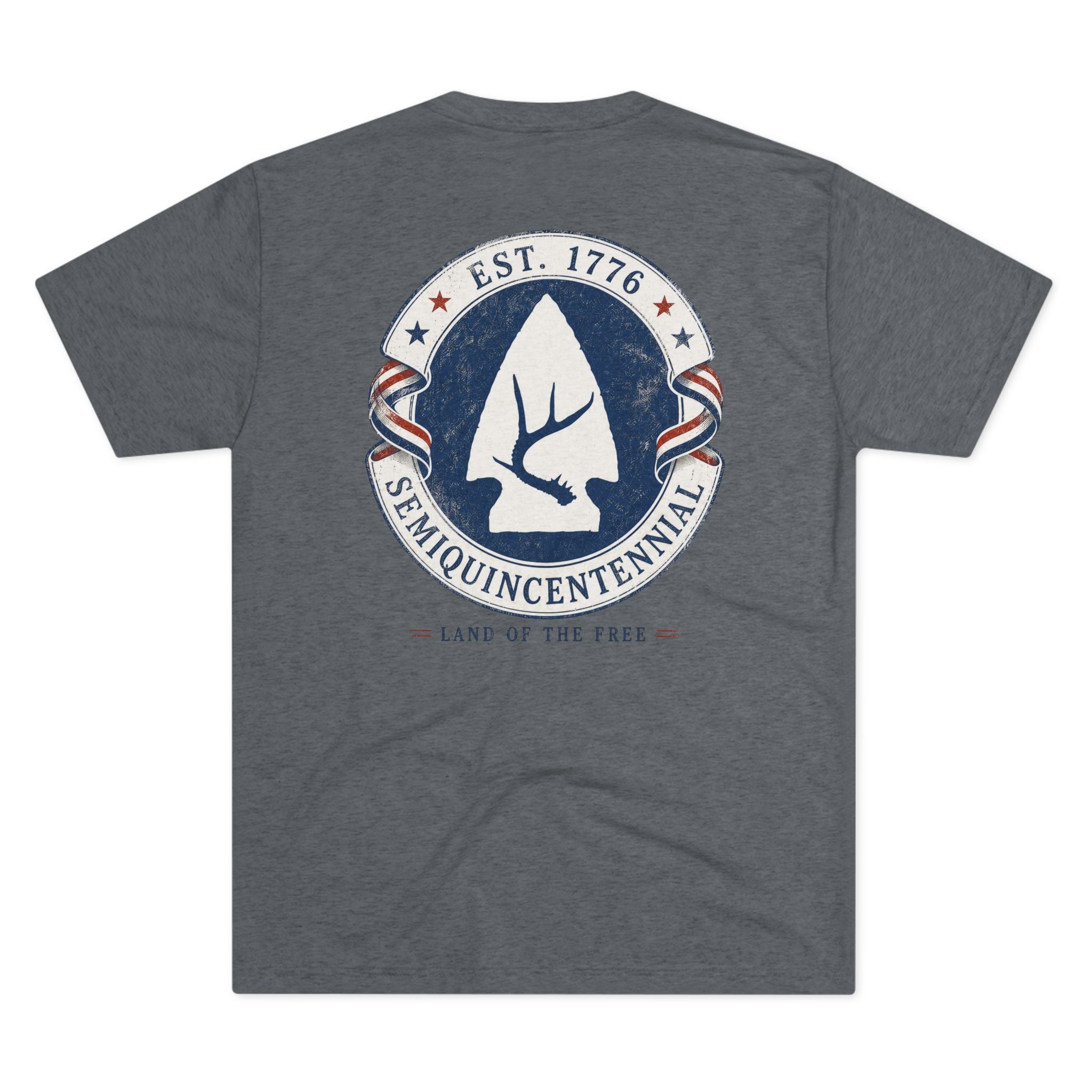 Semiquincentennial Arrowhead Tee - EST. 1776 Patriotic Tee