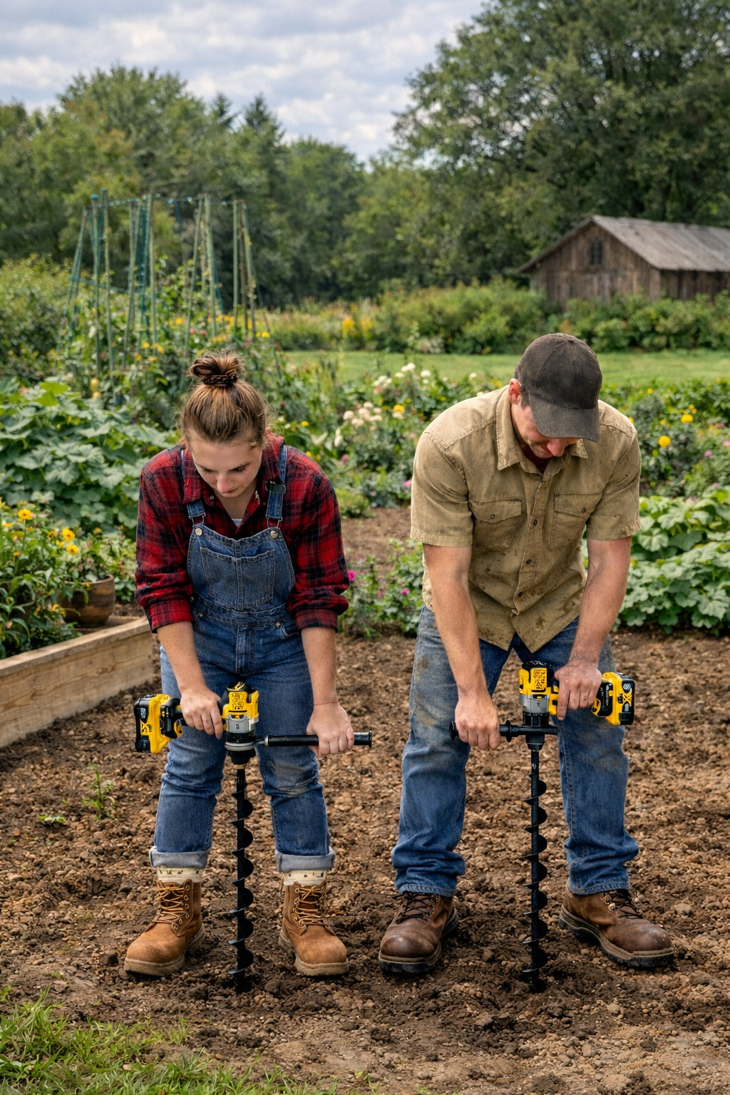 Tree Planting Auger Bit (2" x Standing Lengths)