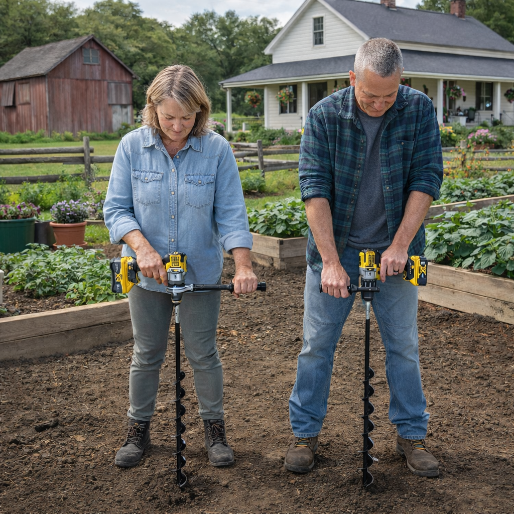 Tree Planting Auger Bit (2" x Standing Lengths)