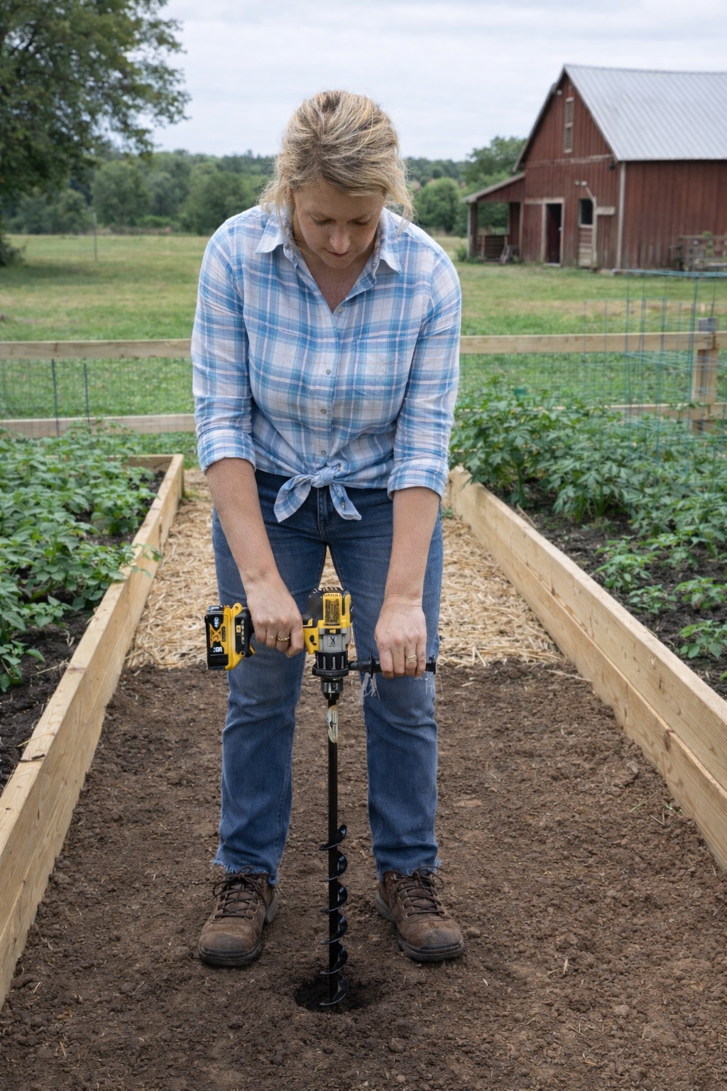 Tree Planting Auger Bit (2" x Standing Lengths)