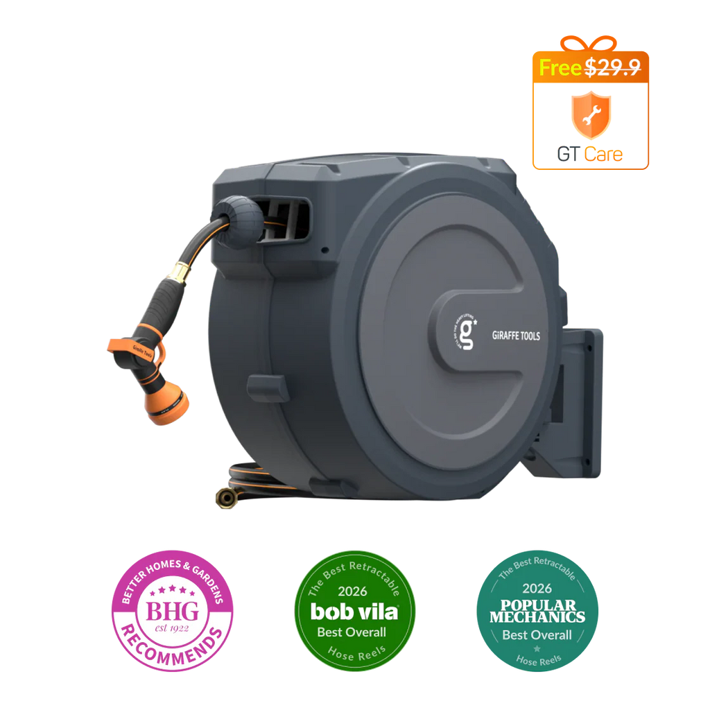 Retractable Garden Hose Reel-1/2in-100ft