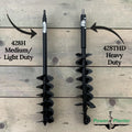 4-Inch Auger for Bulbs and Bedding Plants (4" x 28")