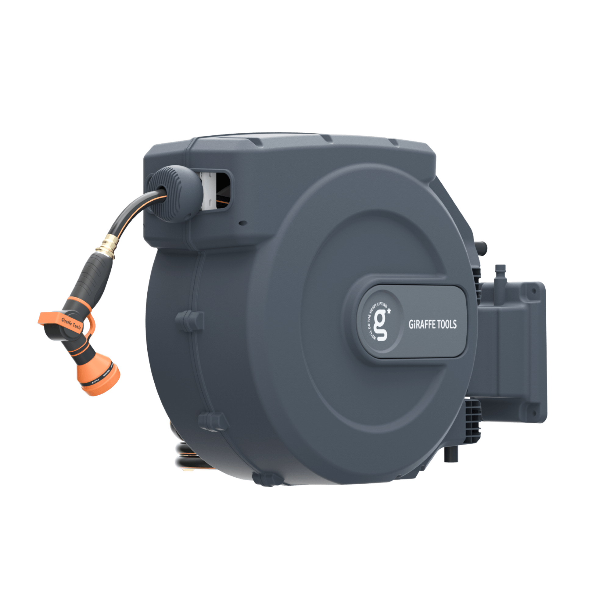Retractable Garden Hose Reel-5/8 in-115ft