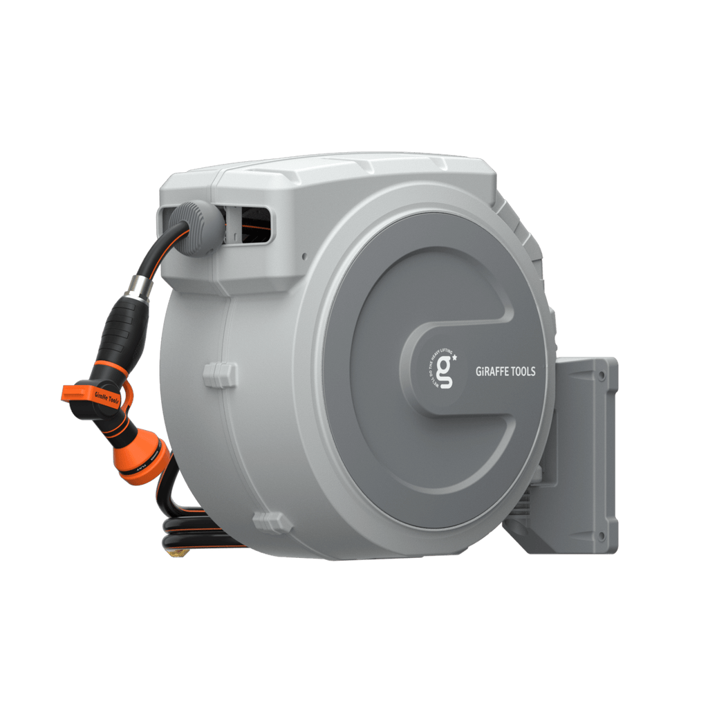 Retractable Garden Hose Reel-1/2in-130ft