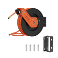 Retractable Air Hose Reel-Alloy Steel Reel-3/8in 25ft-50ft